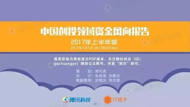 中国创投领域资金风向报告：2017年上半年，钱都去哪儿了？